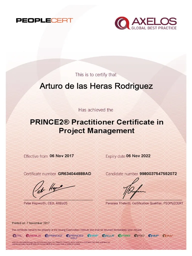 obtenir un certificat PRINCE2. coût de l’examen PRINCE2. cours de formation prince2 en ligne. registre de certification prince2. exigences du certificat prince2