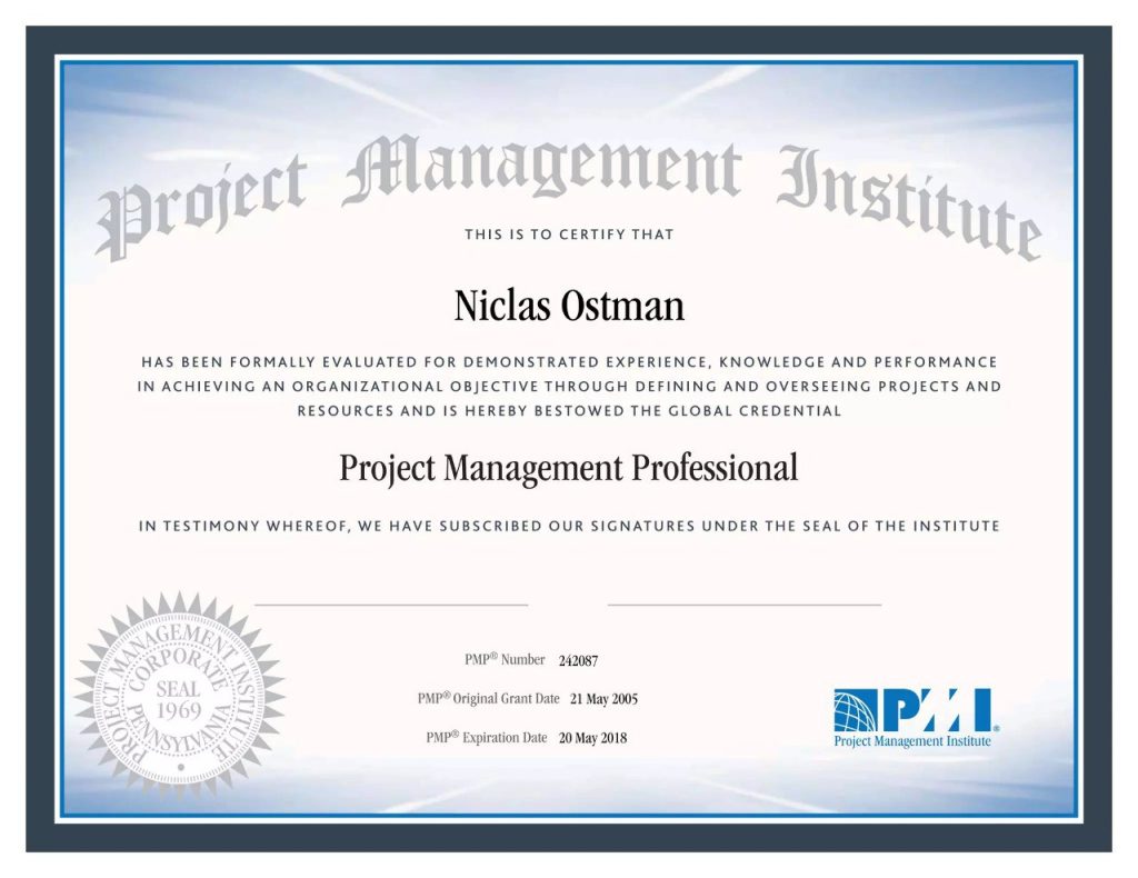 Comment obtenir le certificat de gestionnaire de projet PMP. Achetez la certification PMI-PMP sans examen au Canada